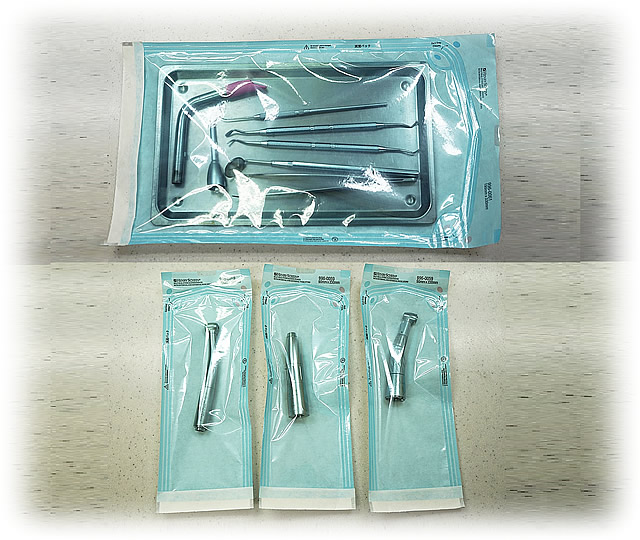 タービン・エンジン基本セットの減菌